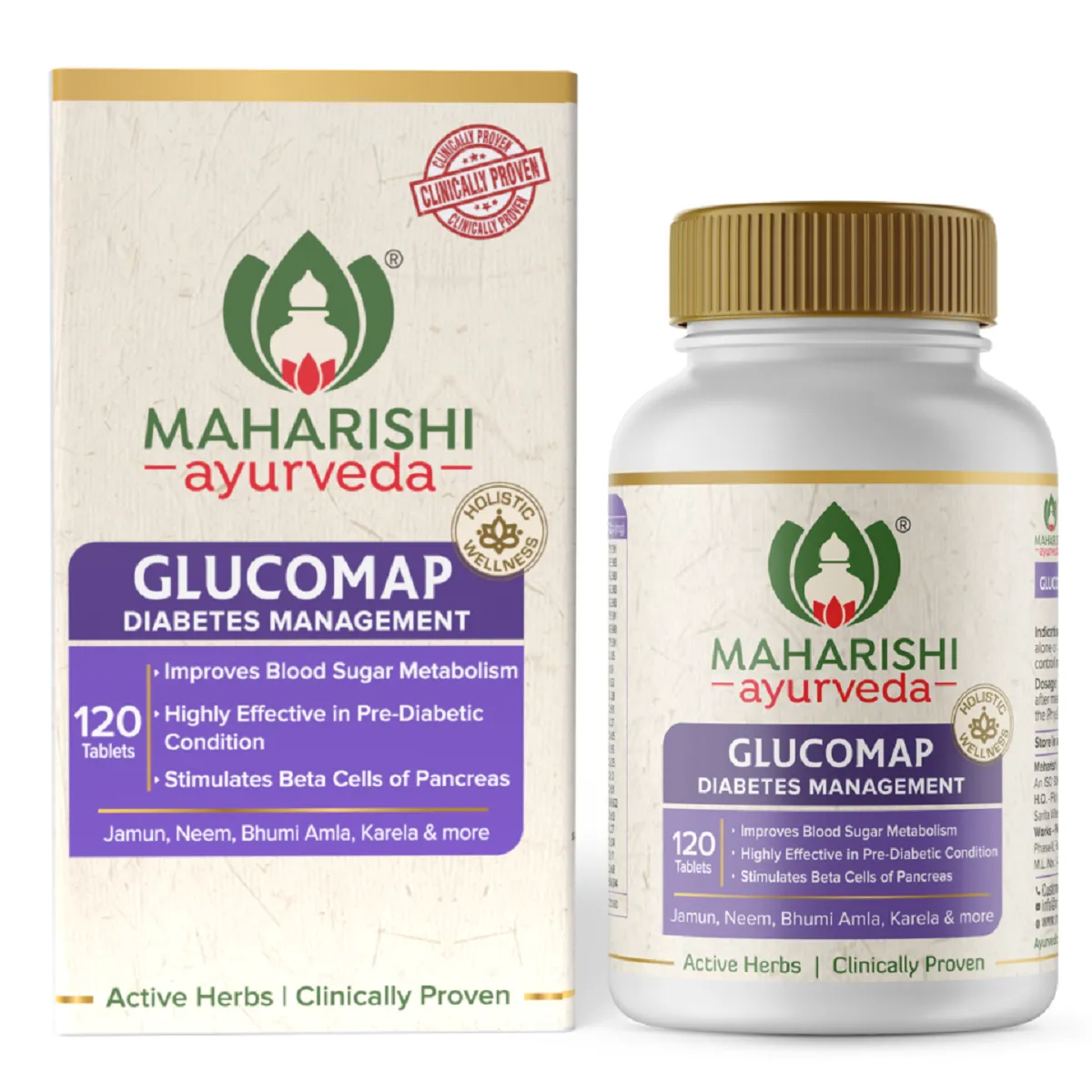 Maharishi Ayurveda Glucomap Tablets 120tab
