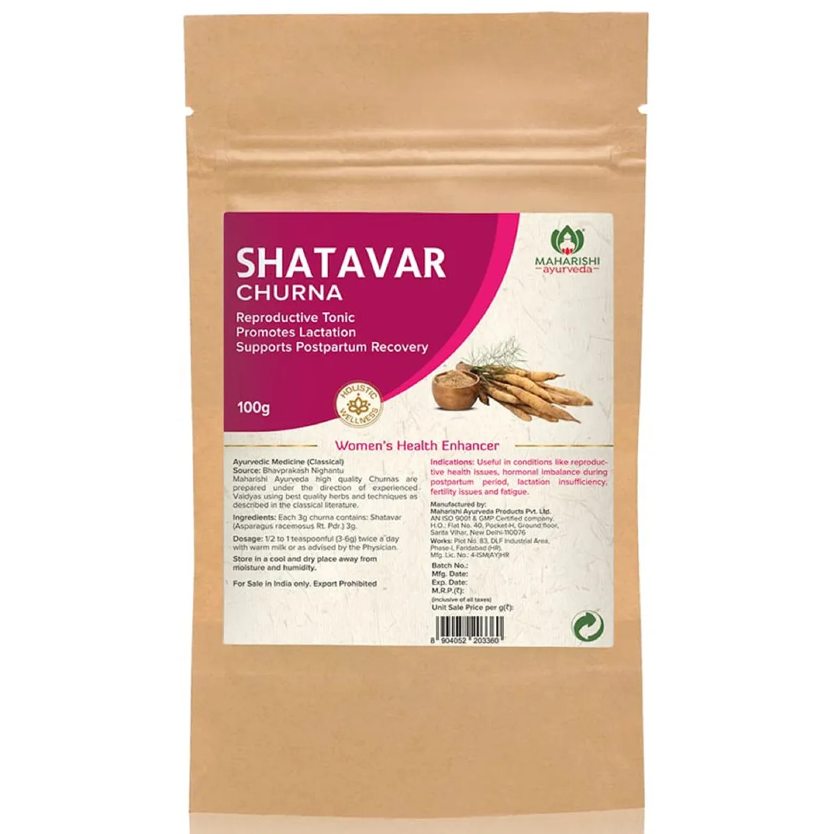 Maharishi Ayurveda Shatavar Churna 100g