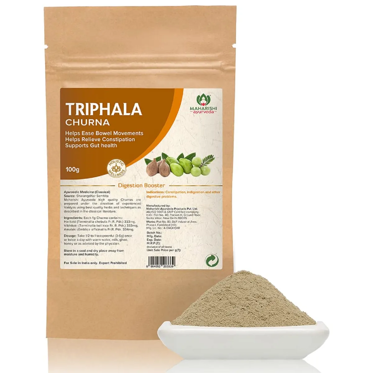 Maharishi Ayurveda Triphala Churna 100g