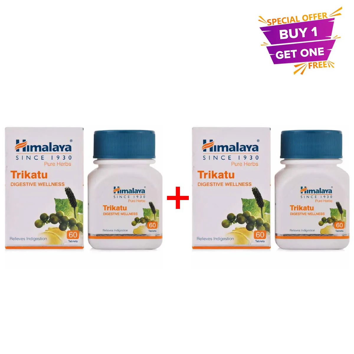 Himalaya Trikatu Tablet Buy 1 Get 1 Free 60tab