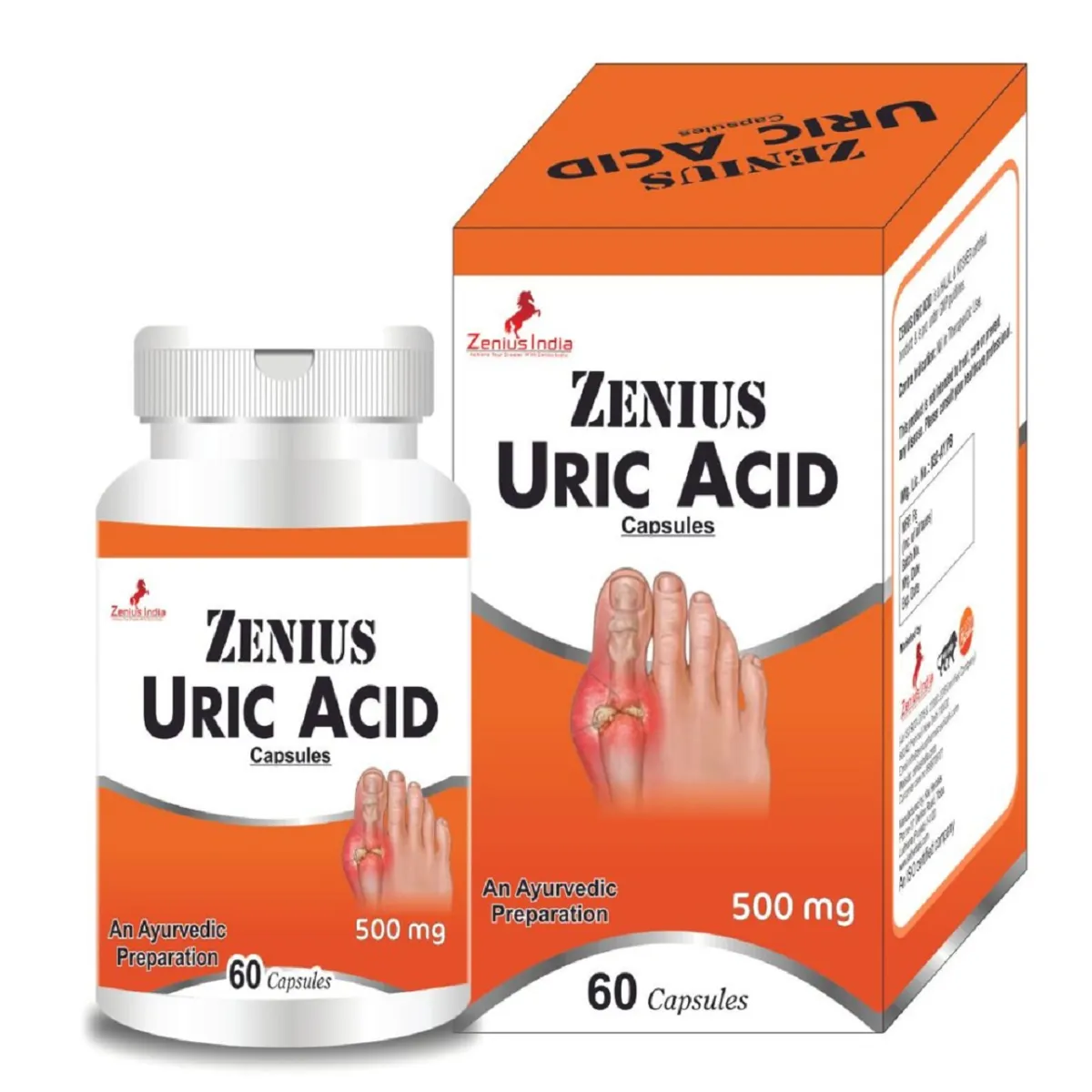 Zenius Uric Acid Care Capsules 60caps