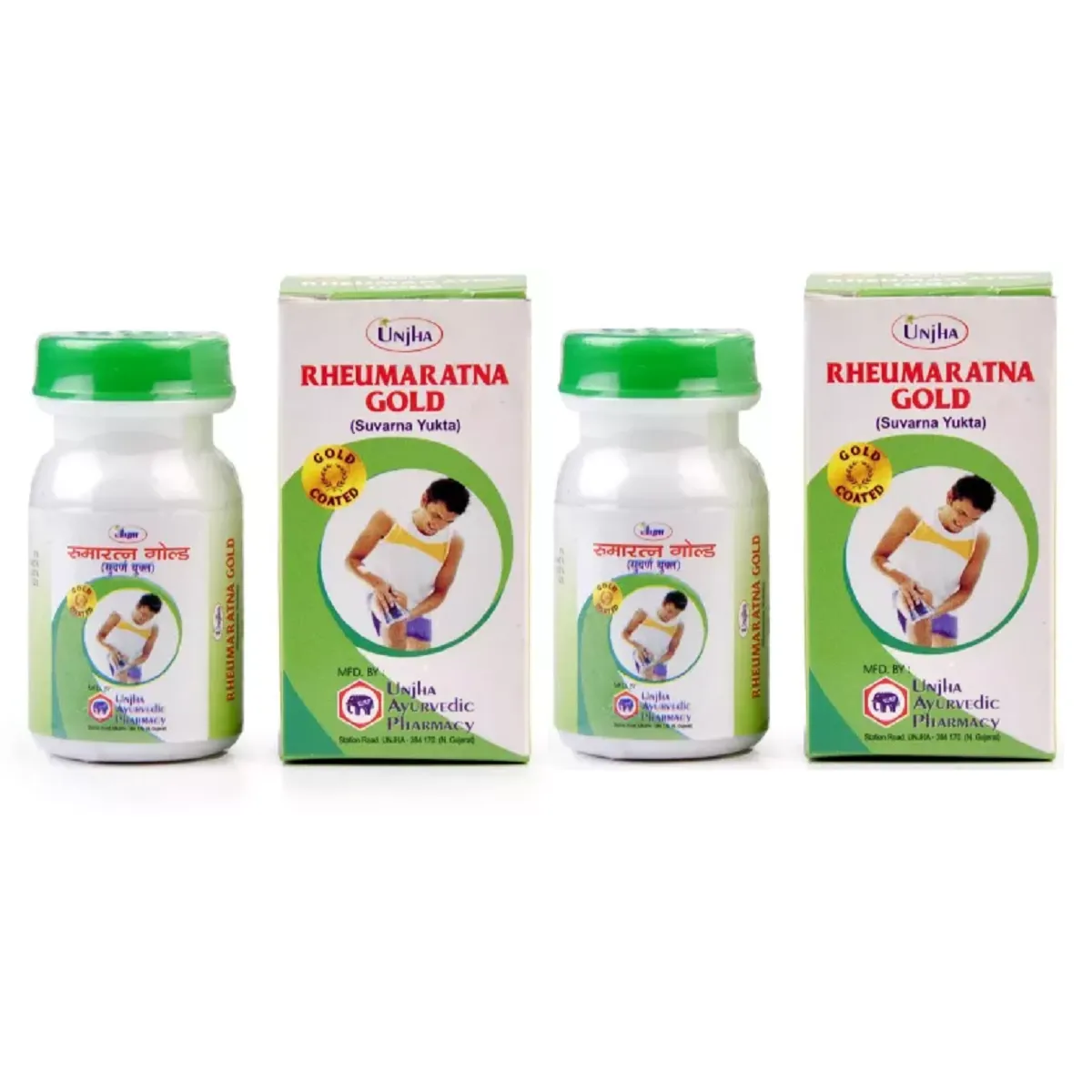 Unjha Rheumaratna Gold Tablets 30tab, Pack of 2