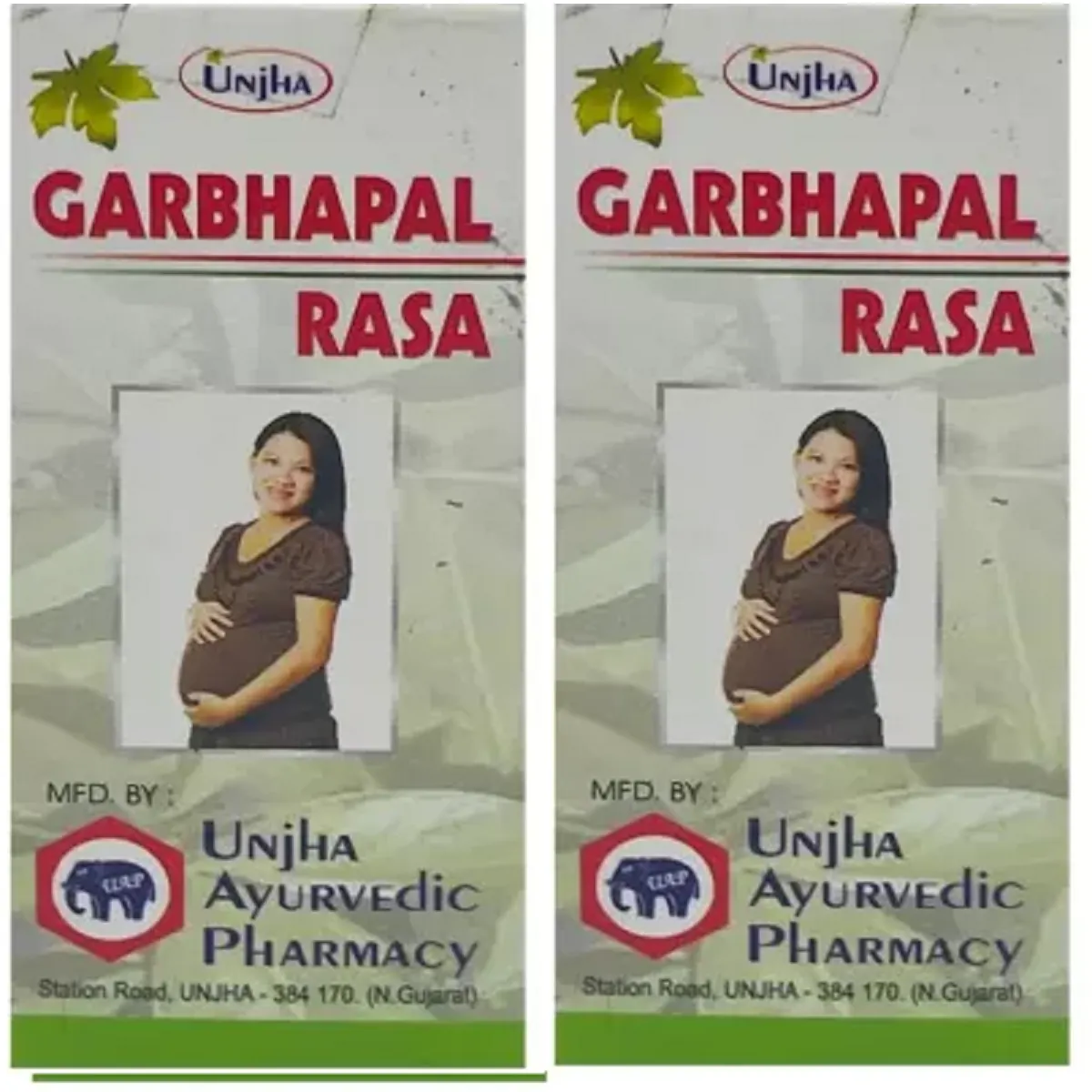 Unjha Garbhapal Ras 80tab, Pack of 2