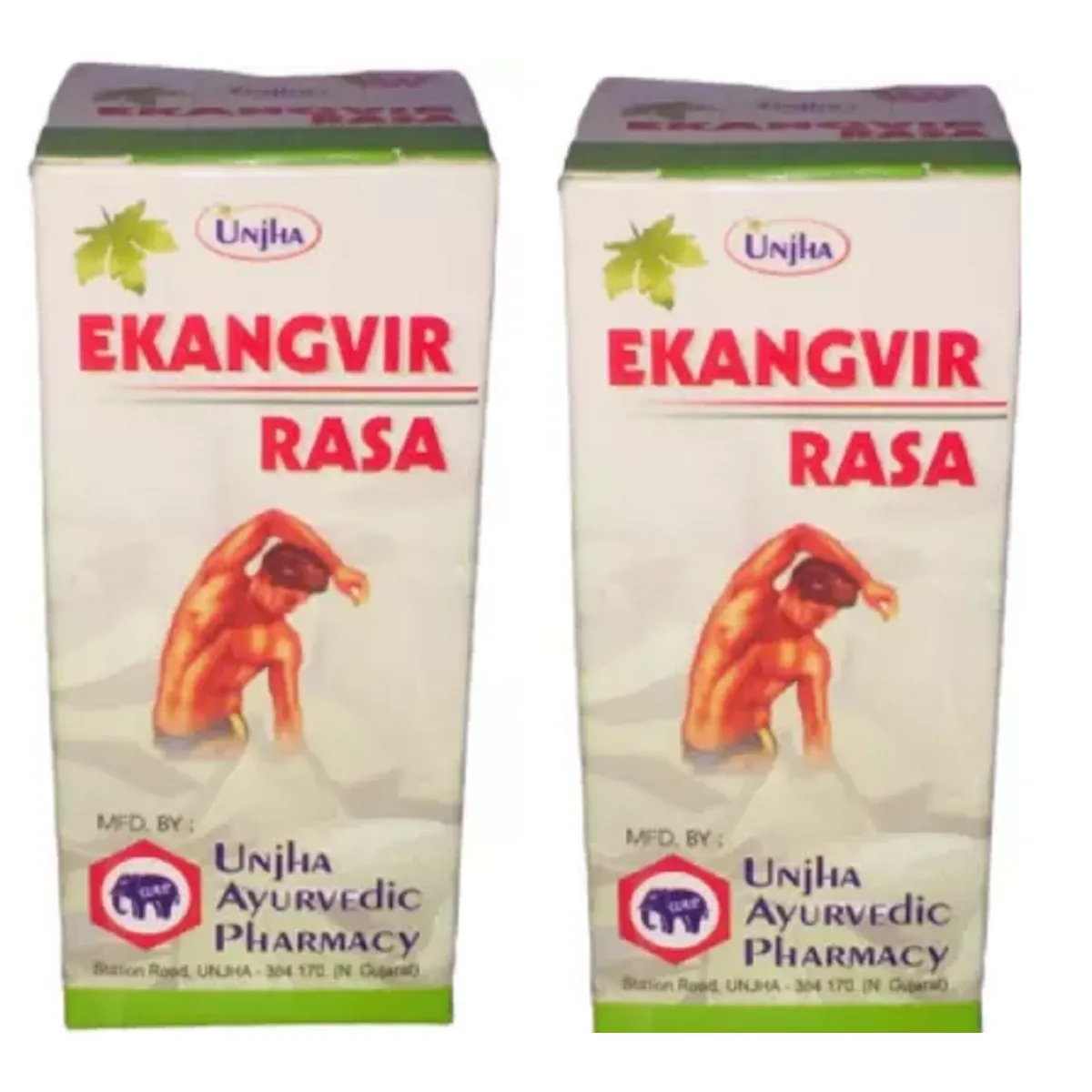 Unjha Ekangveer Ras 40tab, Pack of 2