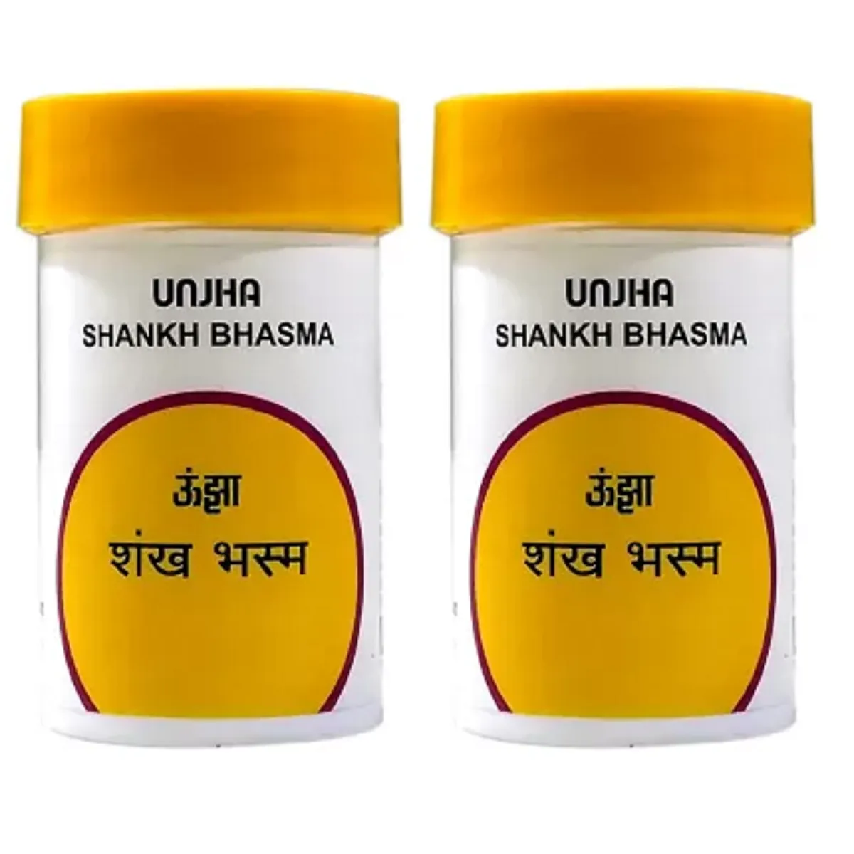 Unjha Shankh Bhasma 10g, Pack of 2