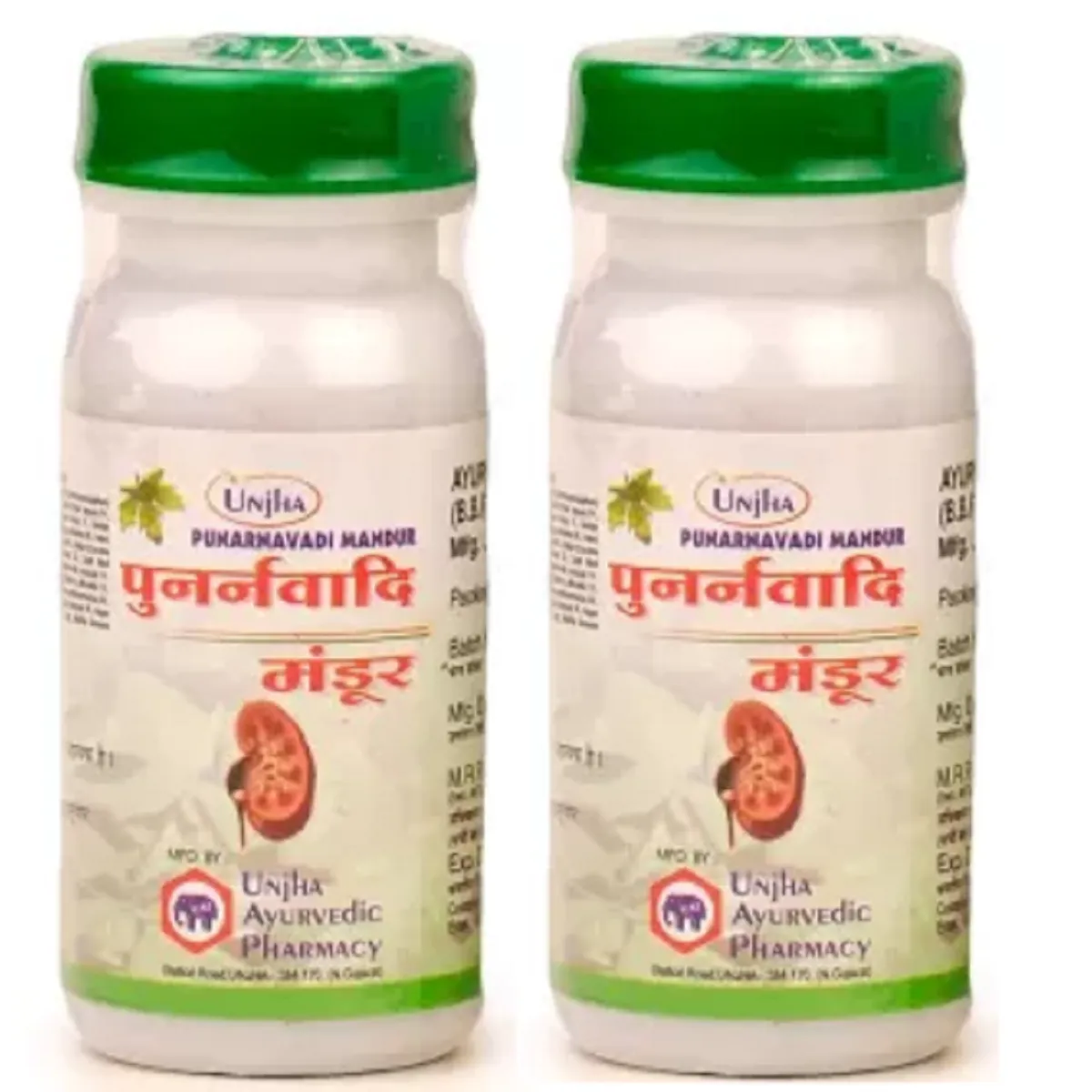Unjha Punarnavadi Mandur 40tab, Pack of 2