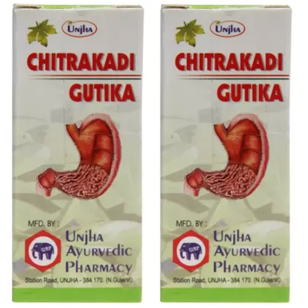 Unjha Chitrakadi Gutika 25g, Pack of 2