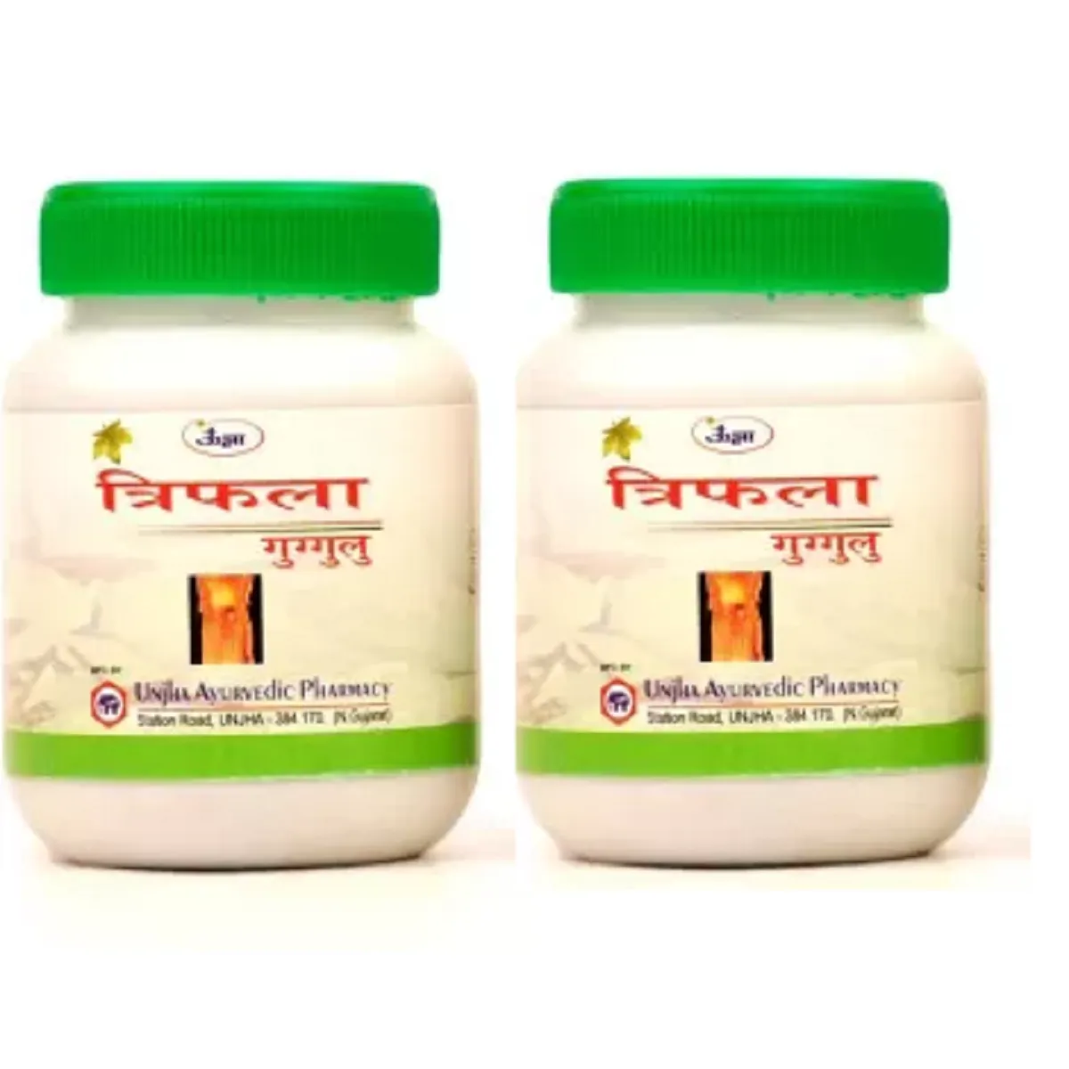 Unjha Triphala Guggulu 60tab, Pack of 2