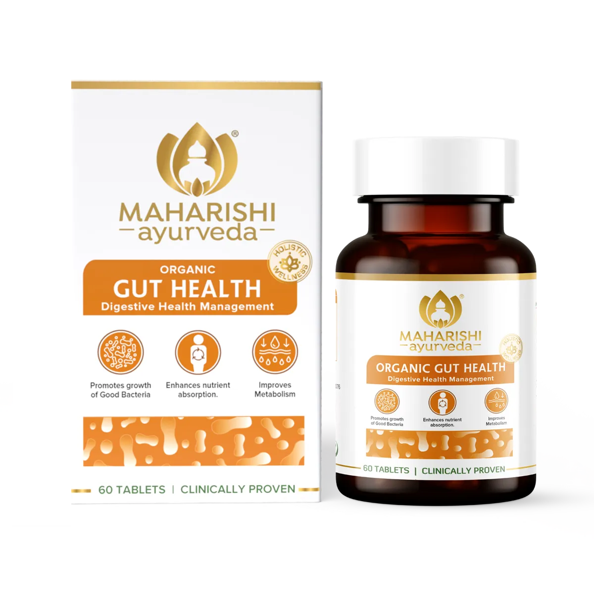 Maharishi Ayurveda Organic Gut Health 60tab