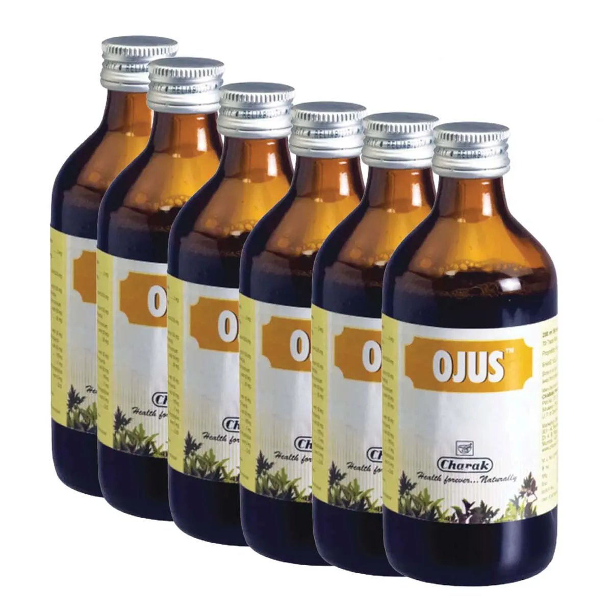 Charak Ojus Syrup 200ml, Pack of 6