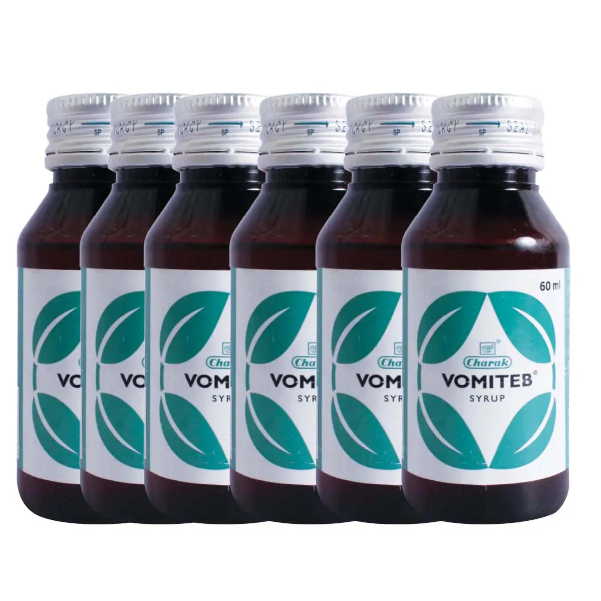 Charak Vomiteb Syrup 100ml, Pack of 6