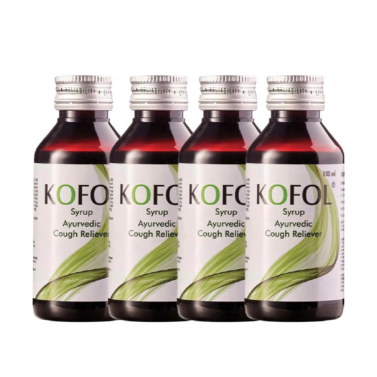 Charak Kofol Syrup 200ml, Pack of 4