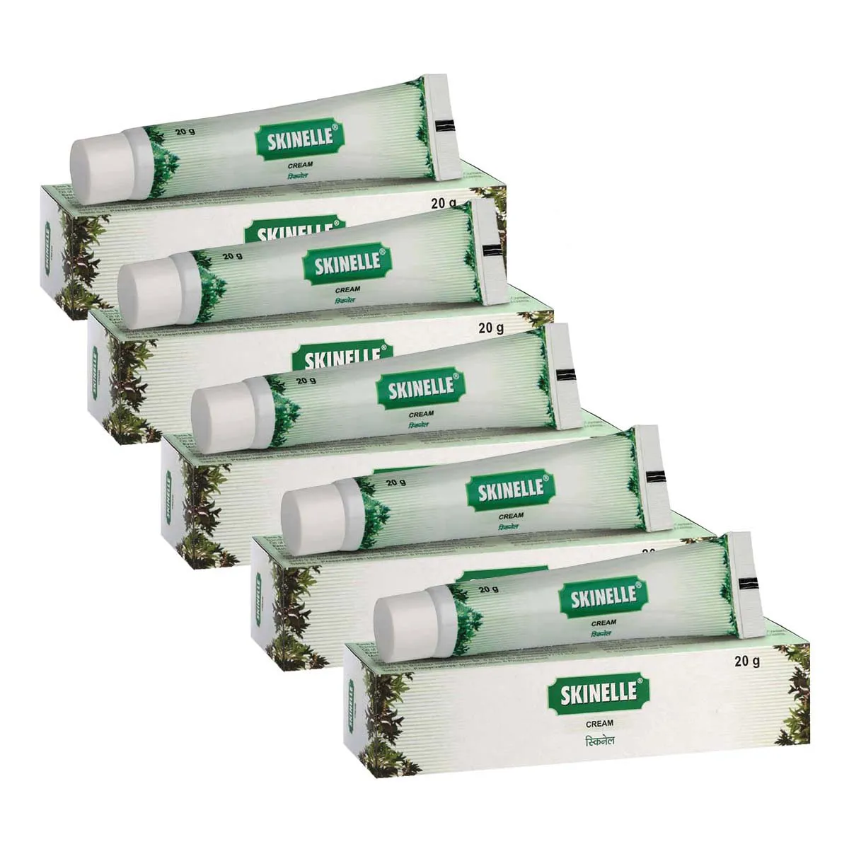 Charak Skinelle Cream 20g, Pack of 5