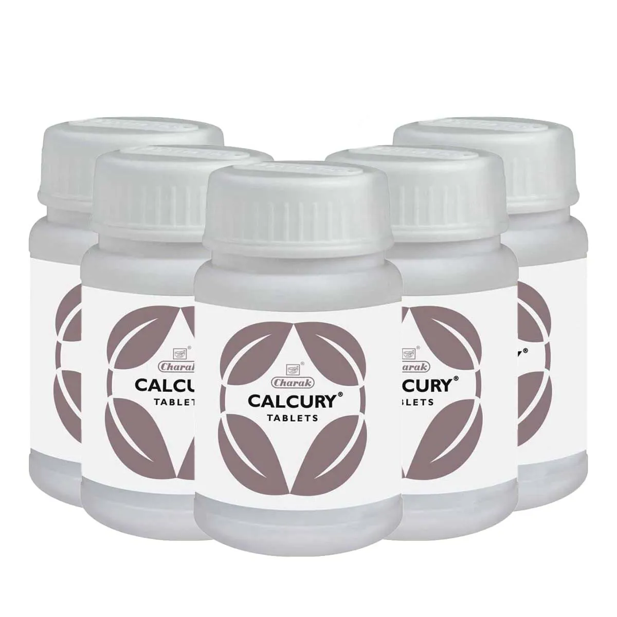Charak Calcury Tablets 40tab, Pack of 5