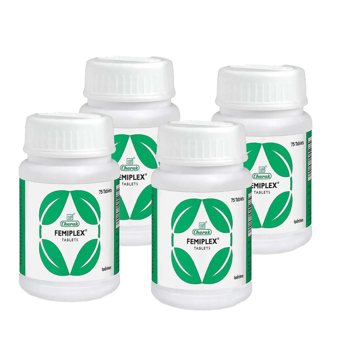 Charak Femiplex Tablets 75tab, Pack of 4