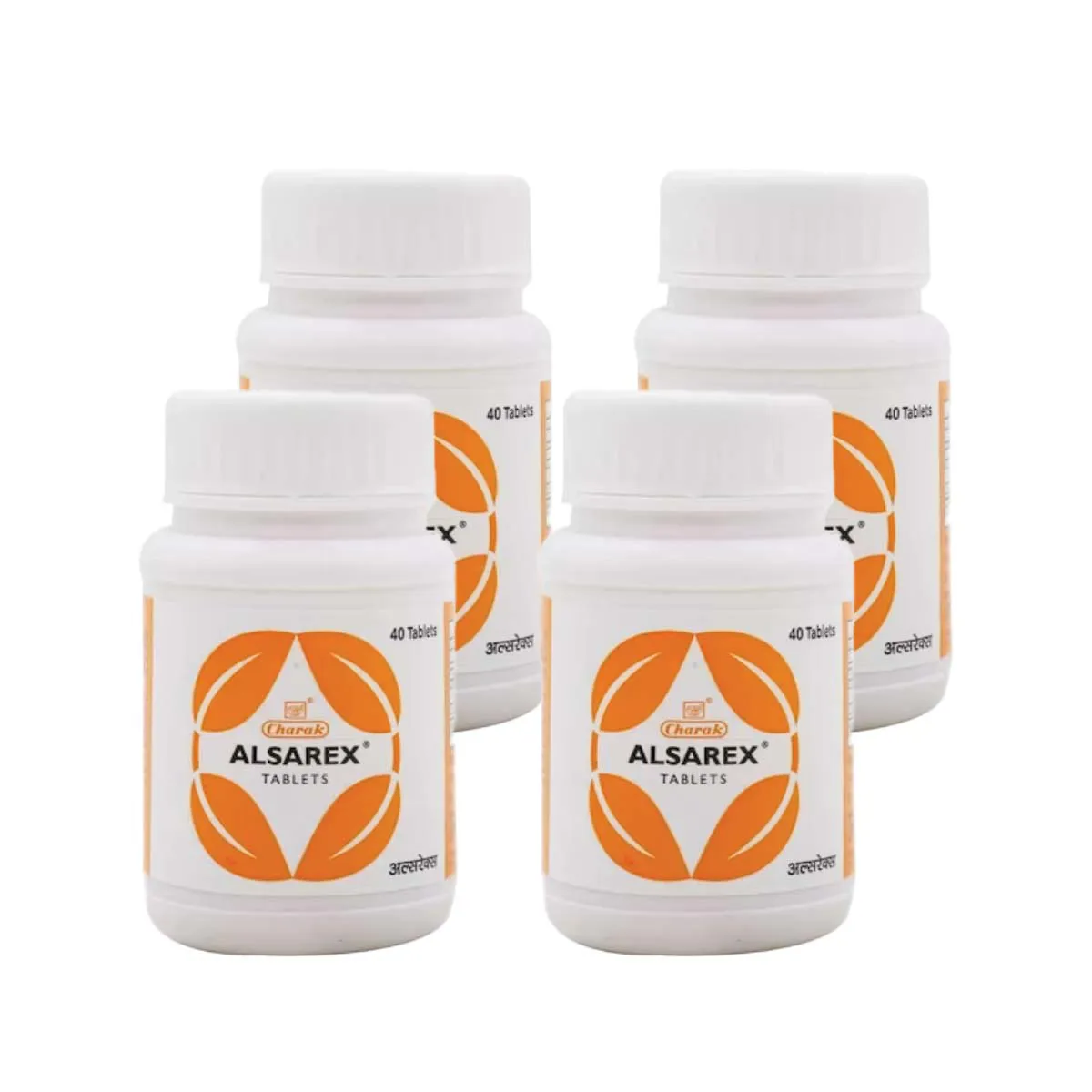 Charak Alsarex Tablets 40tab, Pack of 4