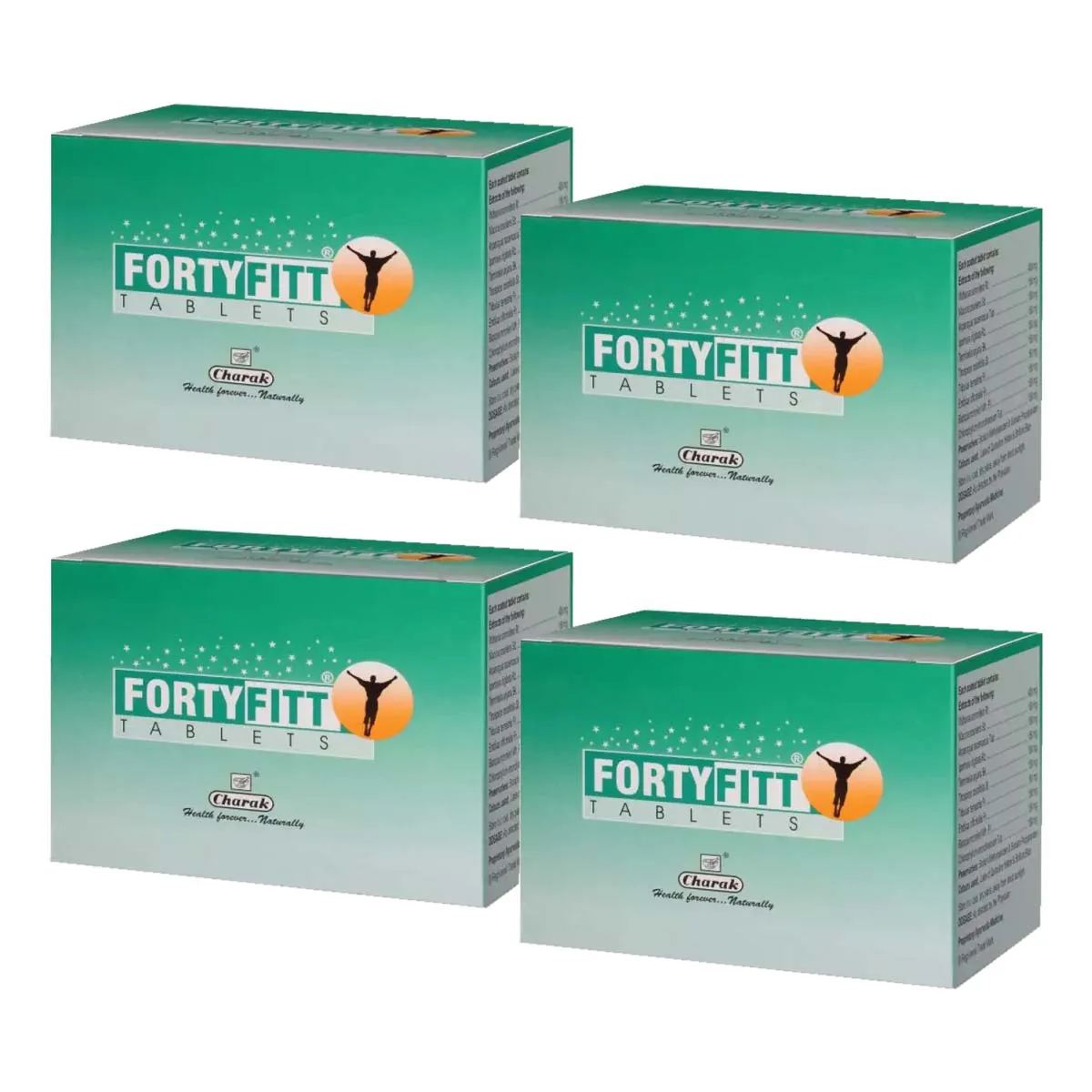 Charak Fortyfitt Tablet 30tab, Pack of 4
