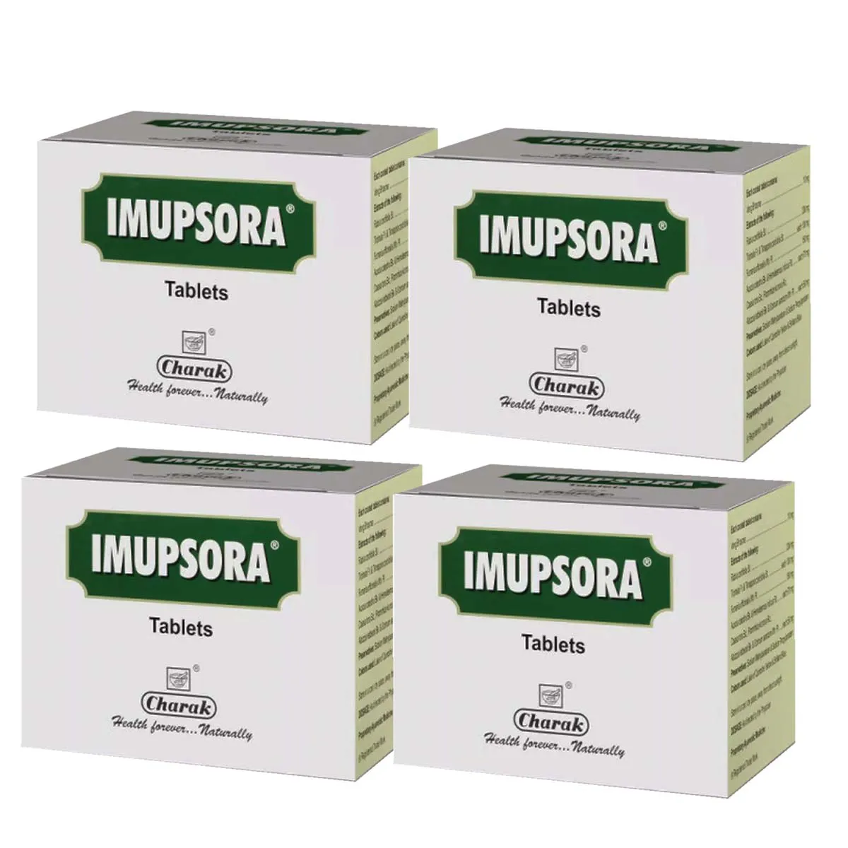 Charak Imupsora Tablet 30tab, Pack of 4