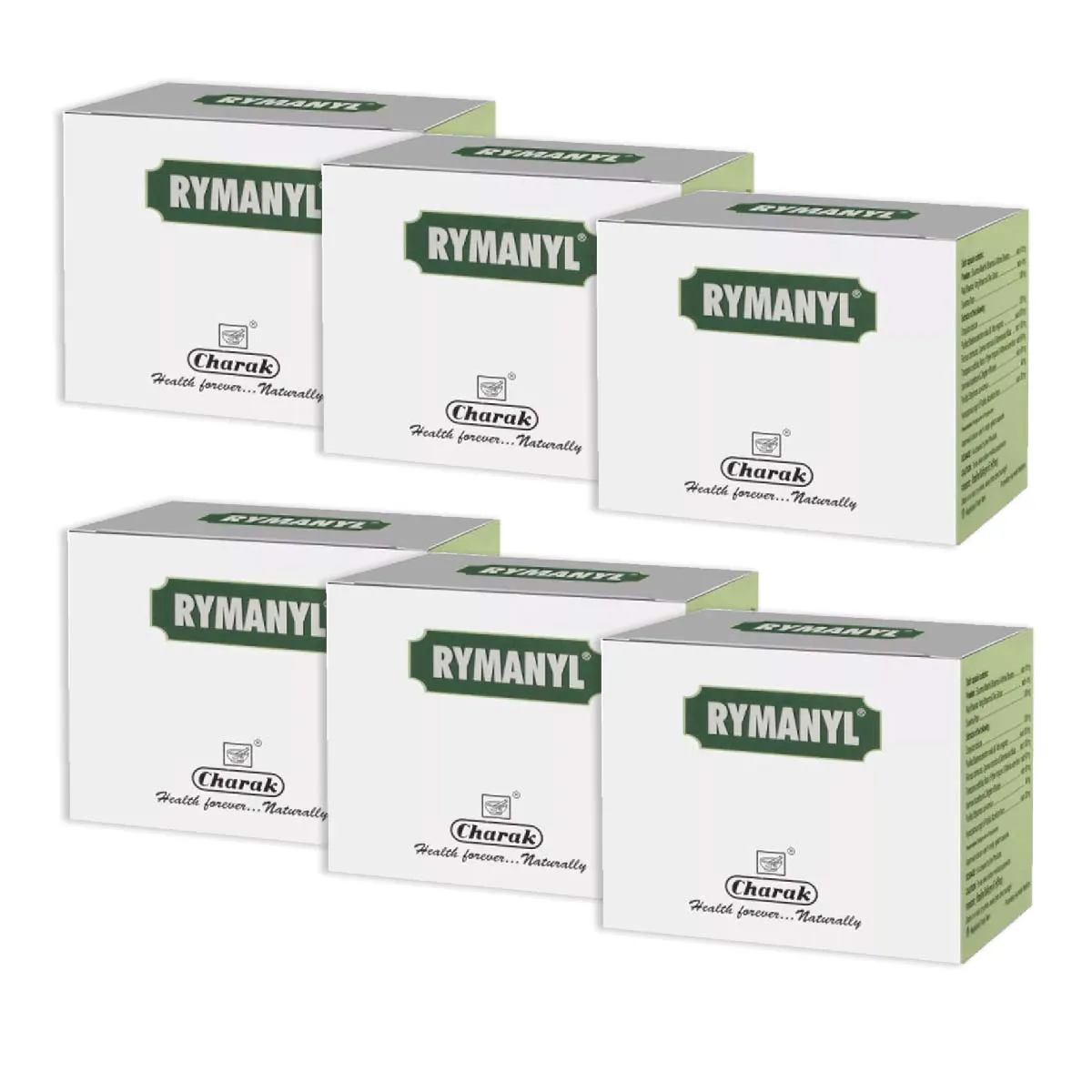 Charak Rymanyl Capsule 20caps, Pack of 6