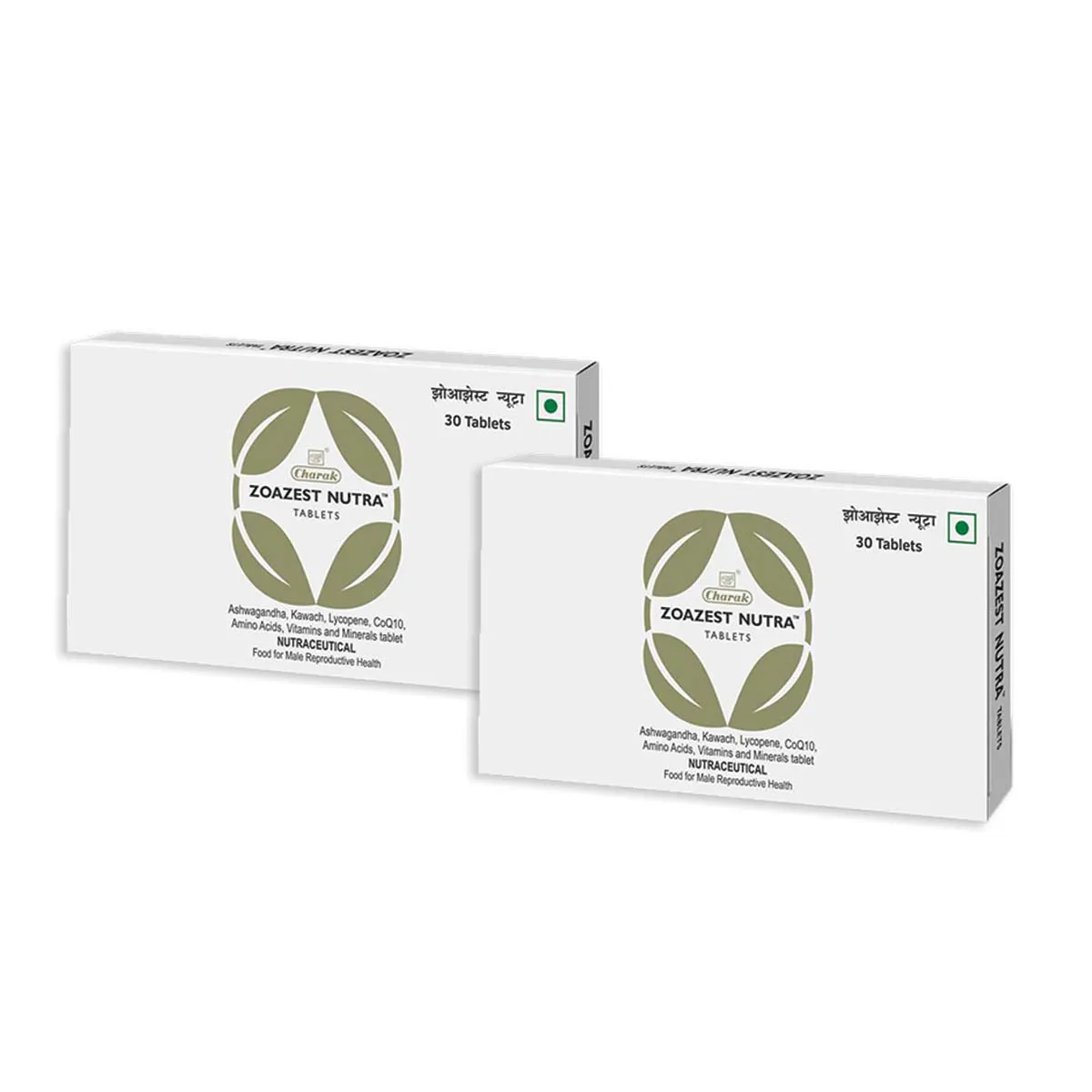 Charak Zoazest Nutra Tablet 30tab, Pack of 2