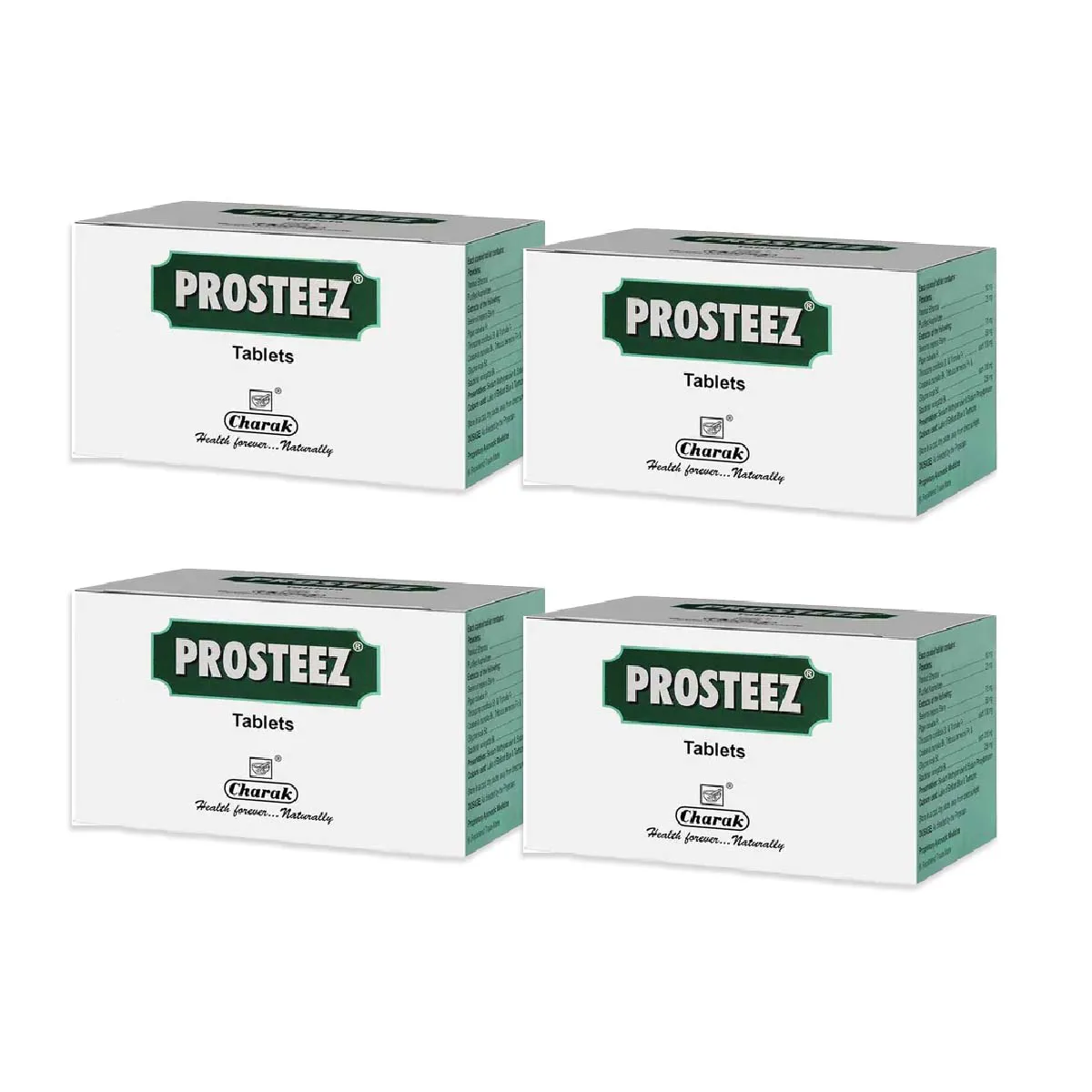 Charak Prosteez Tablet 20tab, Pack of 4