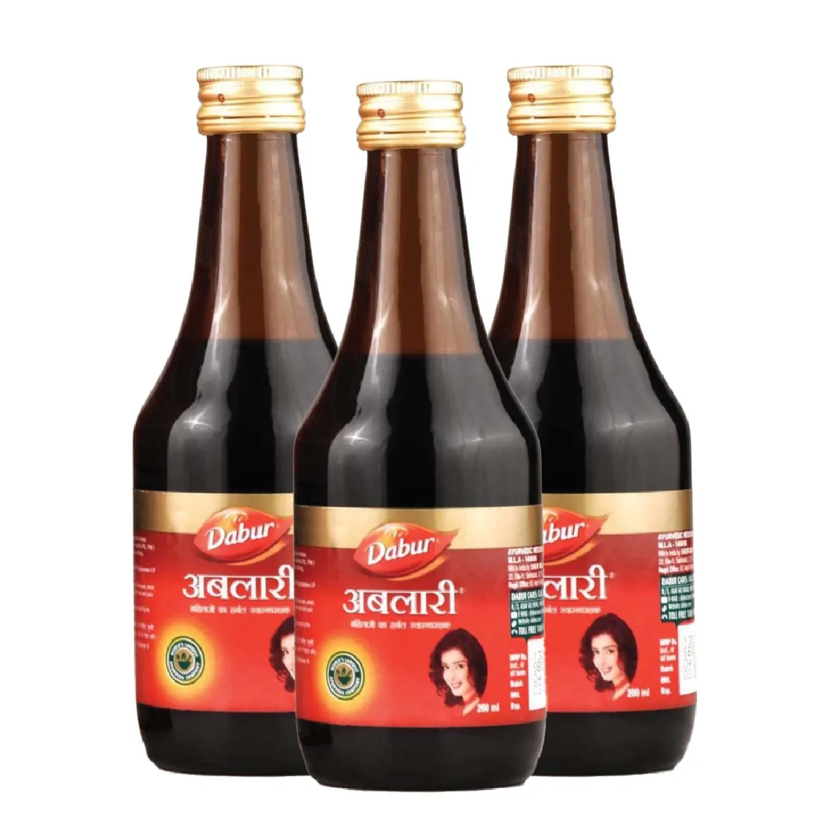 Dabur Ablari Syrup 200ml, Pack of 3