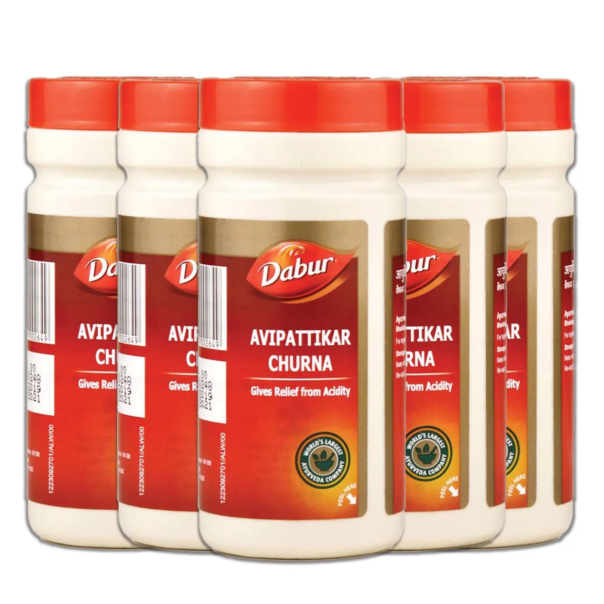 Dabur Avipattikar Churan 60g, Pack of 5