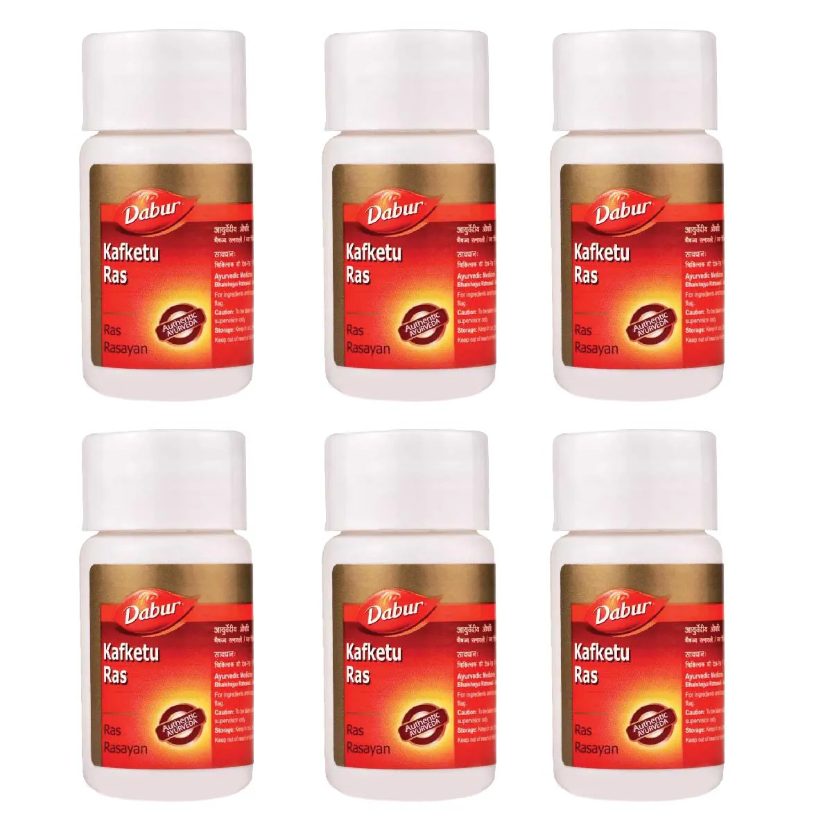 Dabur Kafketu Ras 40tab, Pack of 6