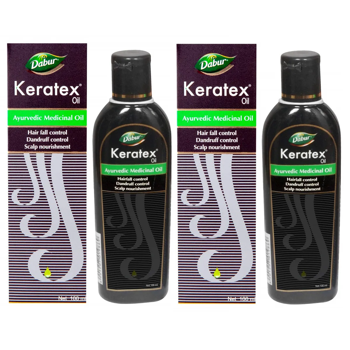 Dabur Keratex Oil 100ml, Pack of 3