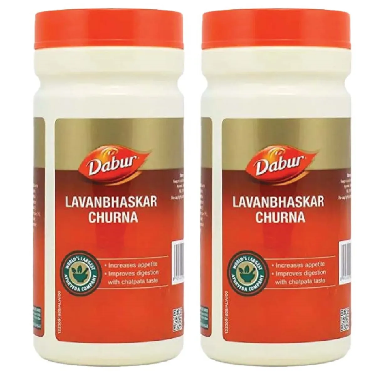 Dabur Lavan Bhaskar Churna 500g, Pack of 2