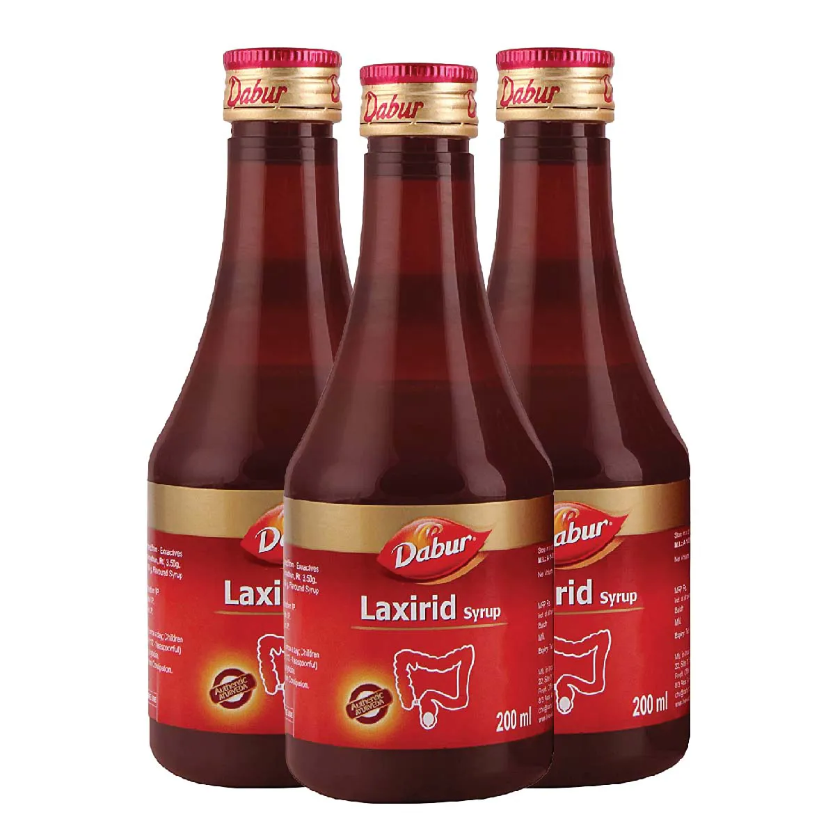 Dabur Laxirid 200ml, Pack of 3