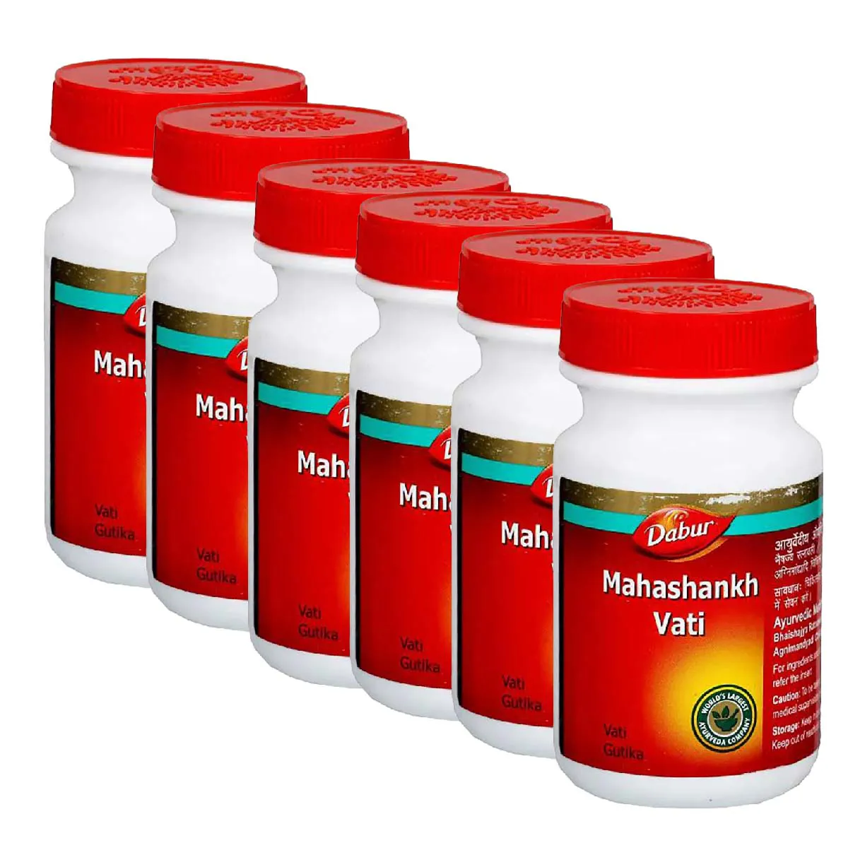 Dabur Mahashankh Vati 40tab, Pack of 6