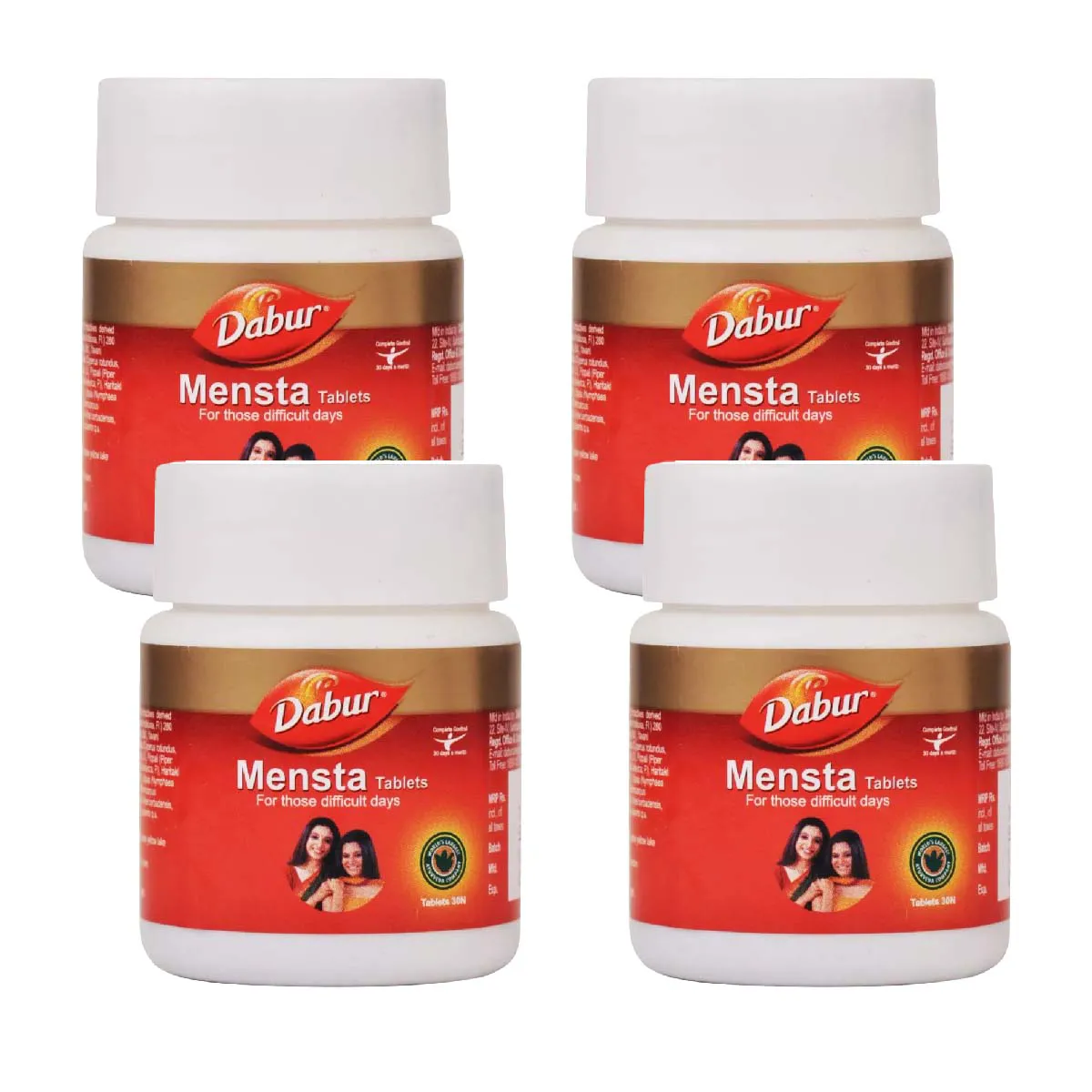 Dabur Mensta Tablet 30tab, Pack of 4