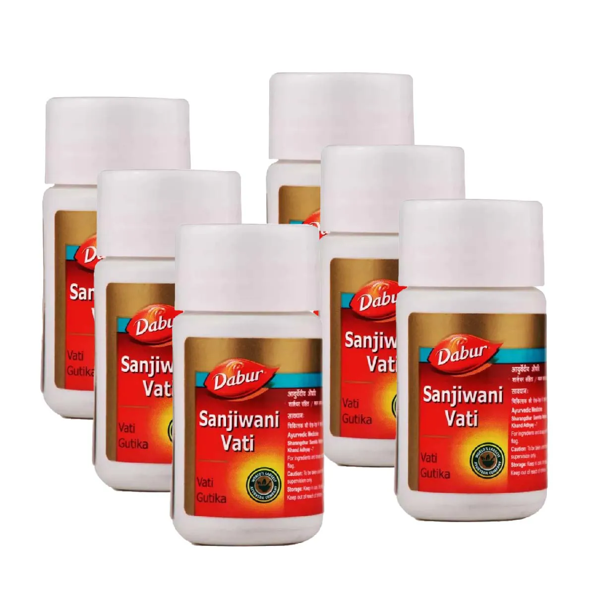 Dabur Sanjiwani Vati 40tab, Pack of 6