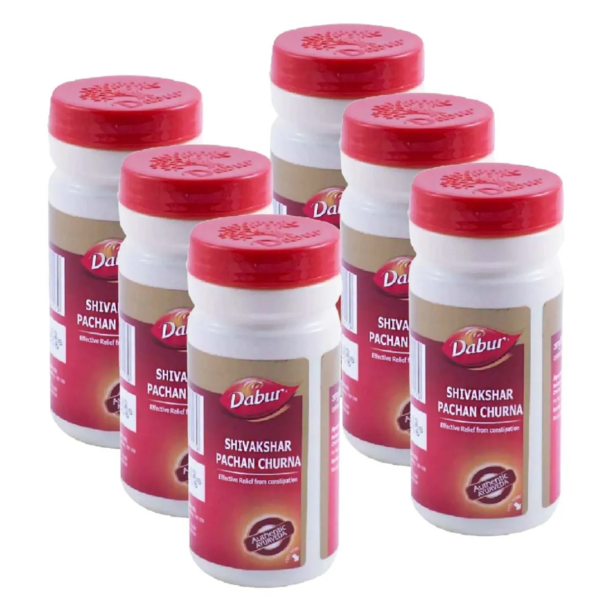 Dabur Shivakshar Pachan Churna 60g, Pack of 6