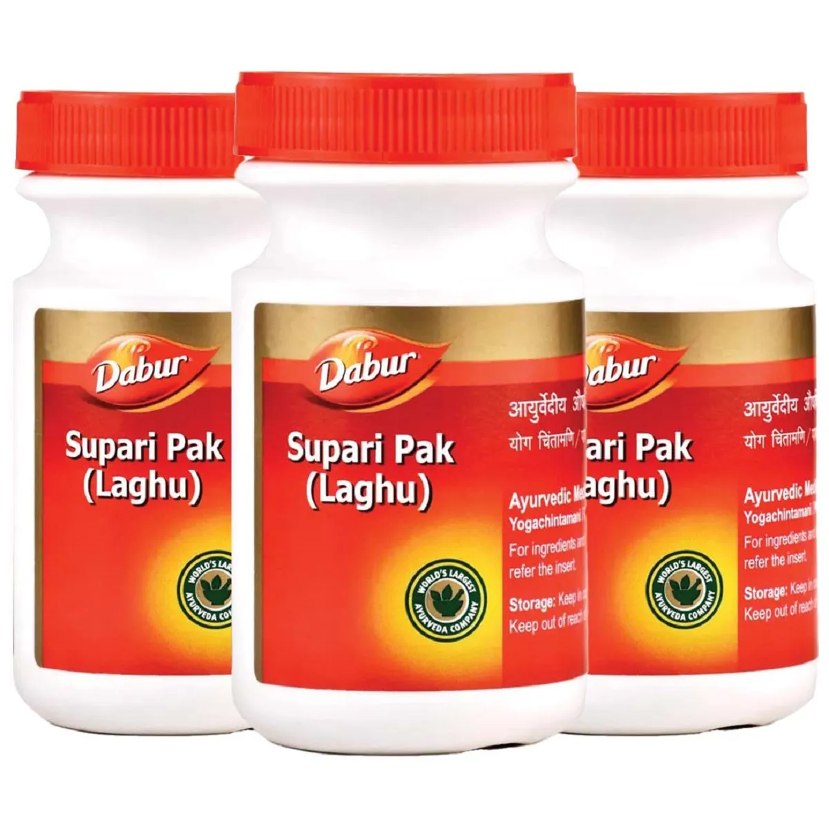 Dabur Supari Pak Laghu 125g, Pack of 3