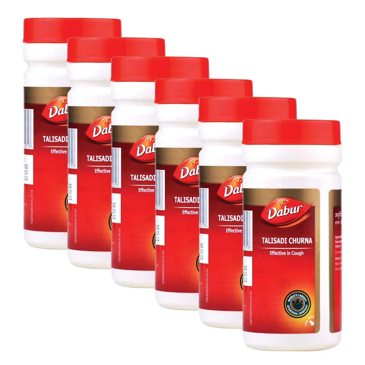 Dabur Talisadi Churna 60g, Pack of 6