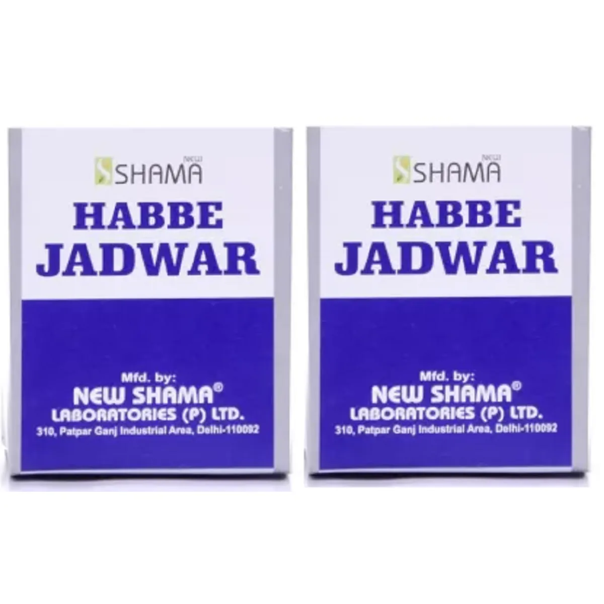 New Shama Habbe Jadwar 20Pills, Pack of 2