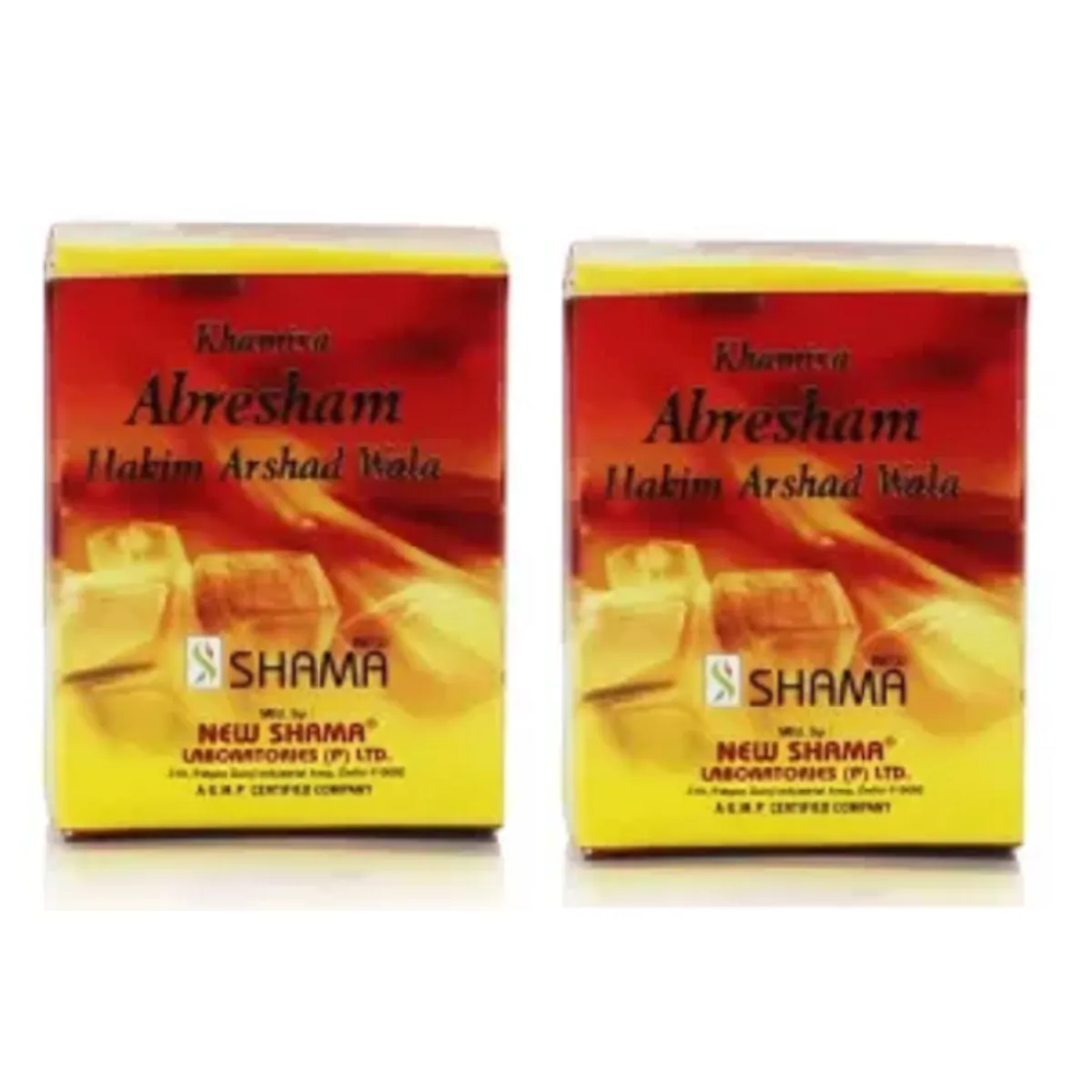 New Shama Khamira Abresham Hakim Arshad Wala 30g, Pack of 2