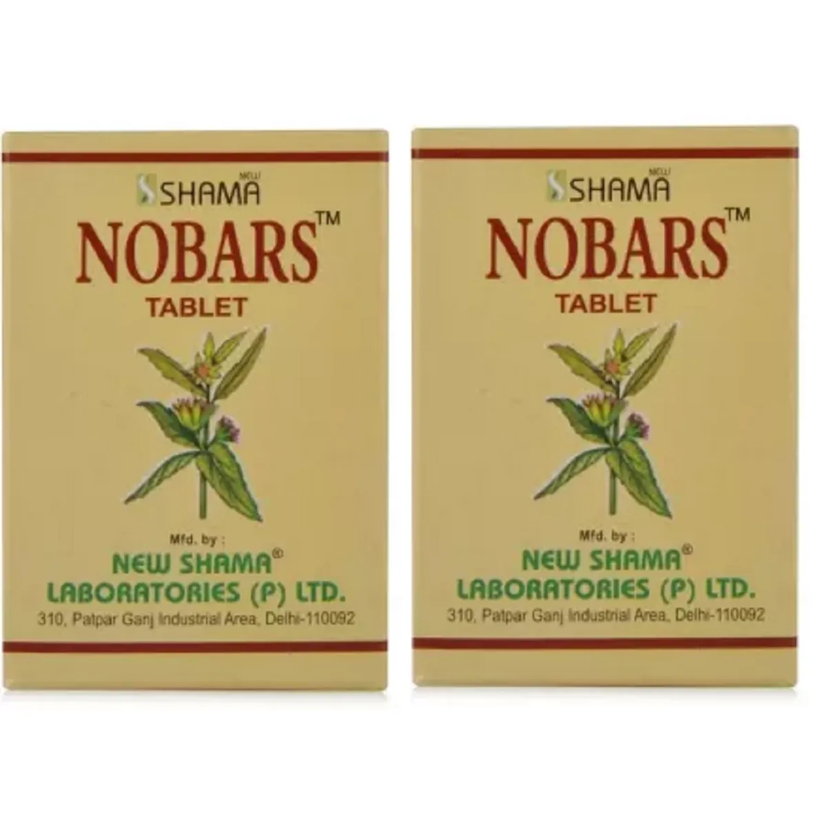 New Shama No Bars Tablet 40tab, Pack of 2