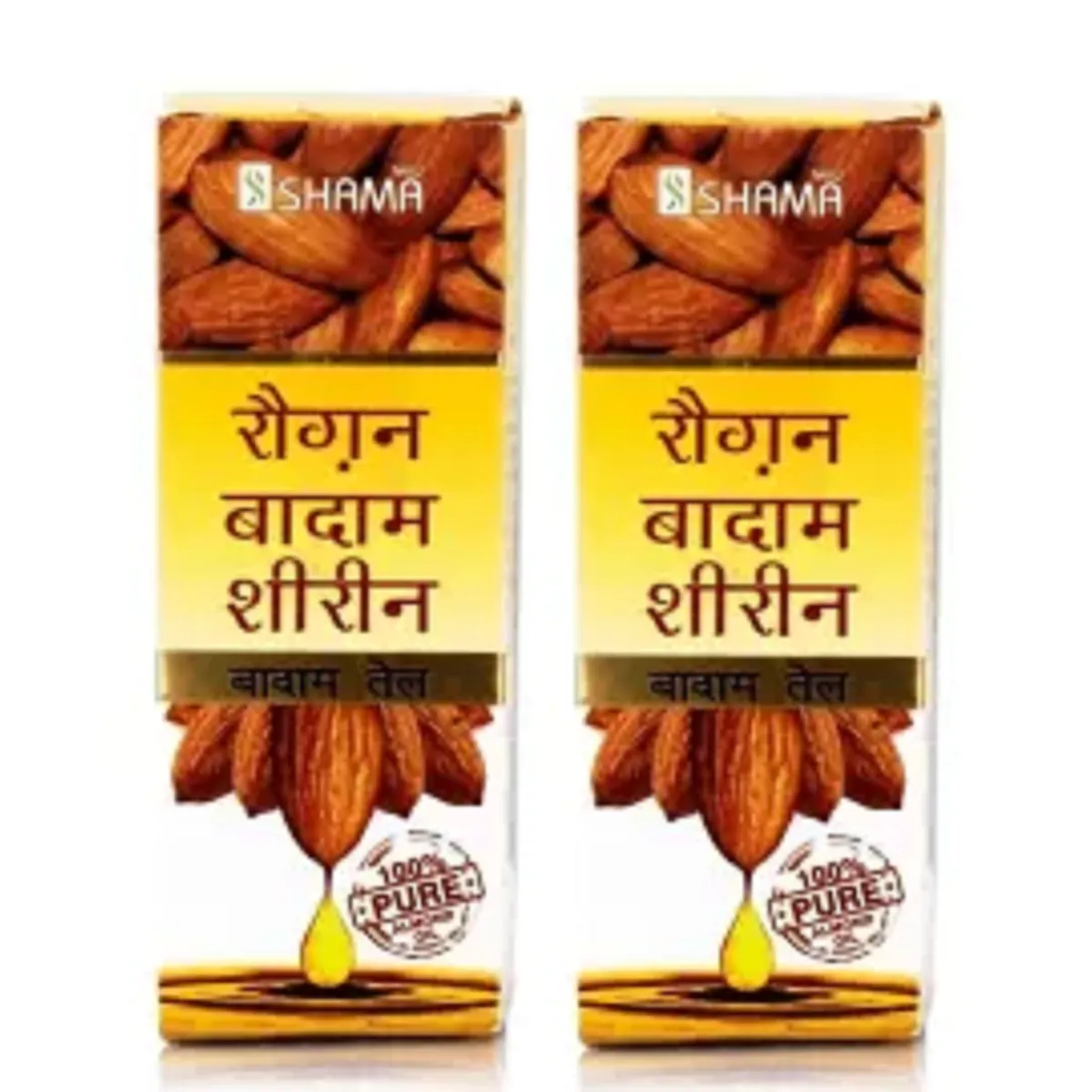 New Shama Rogan Badam Shirin 50ml, Pack of 2