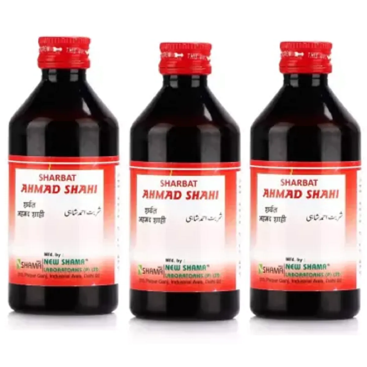 New Shama Sharbat Ahmad Shahi 200ml, Pack of 3