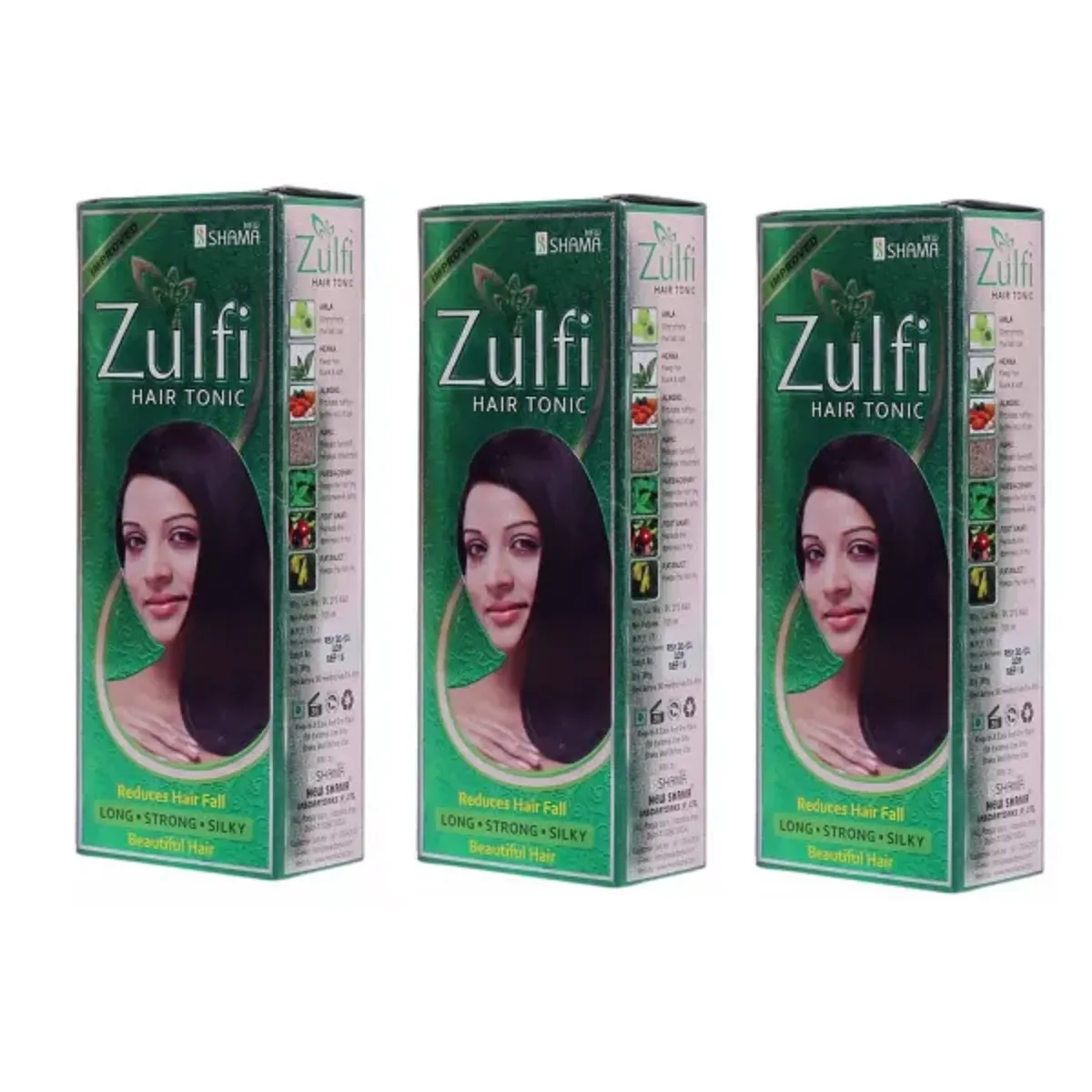 New Shama Zulfi Oil 100ml, Pack of 3
