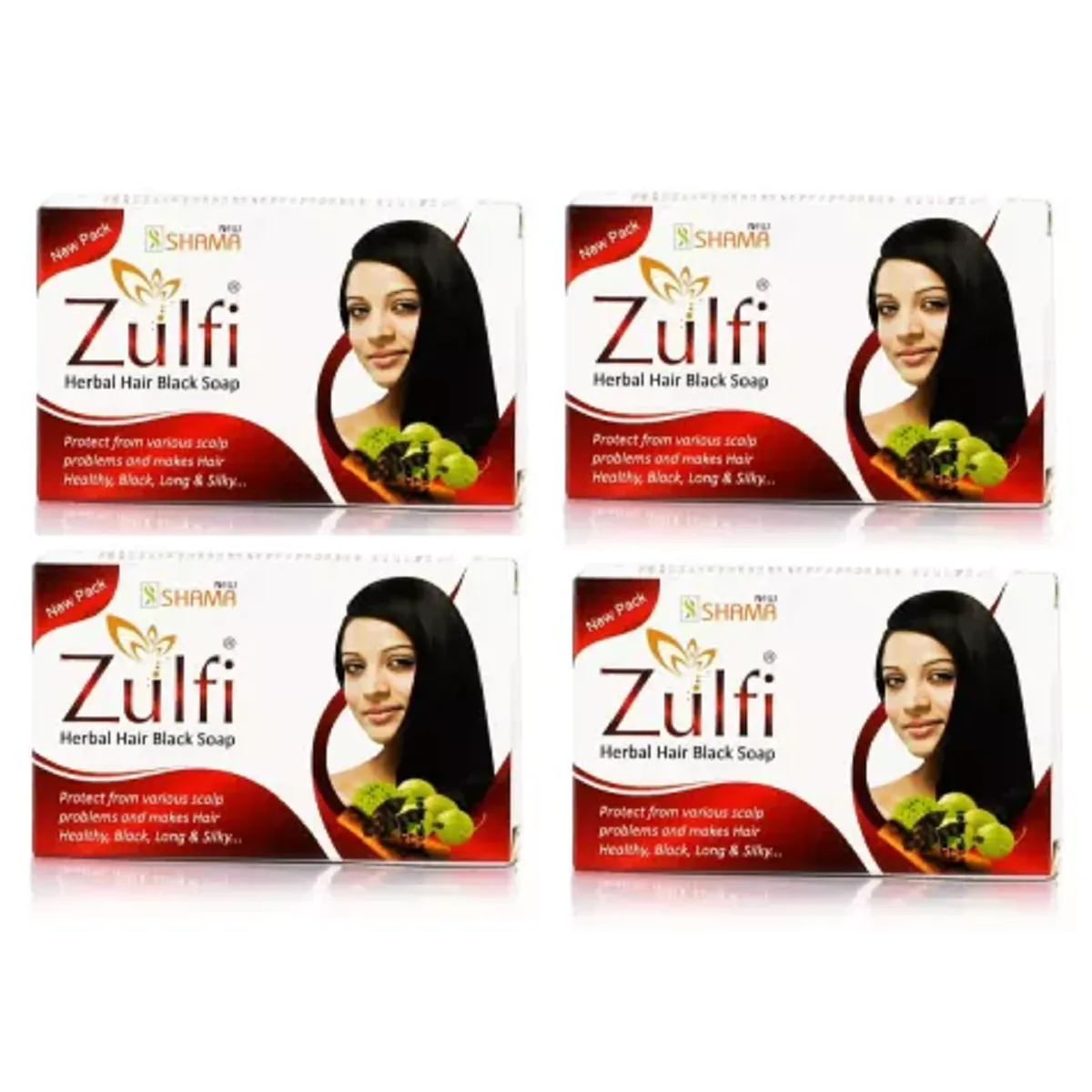 New Shama Zulfi Soap 1pcs, Pack of 4