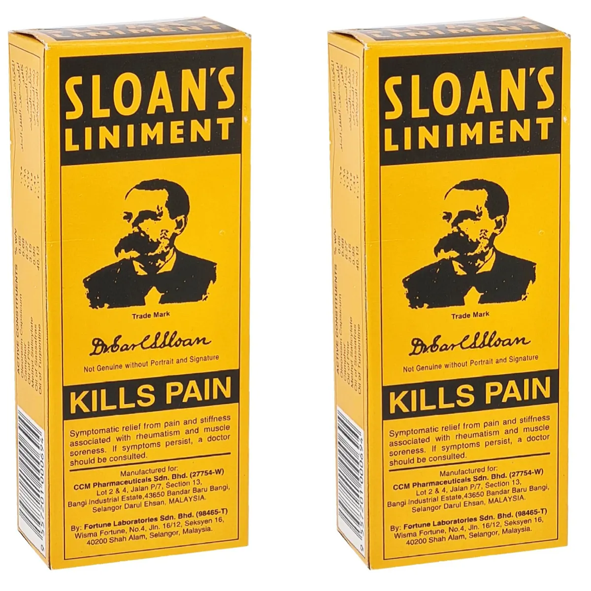 Sloans Kills Pain 70ml, Pack of 2