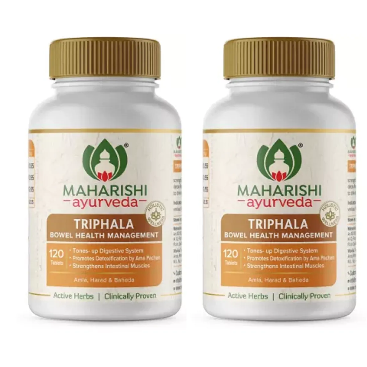 Maharishi Ayurveda Triphala Tablet 120tab, Pack of 2