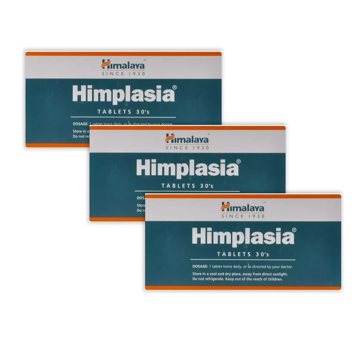 Himalaya Himplasia Tablet 30tab, Pack of 3