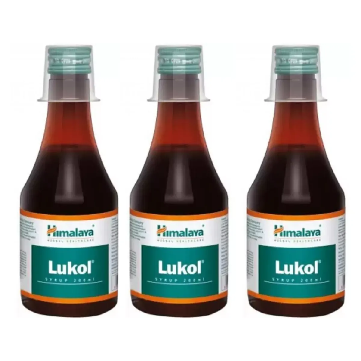 Himalaya Lukol Syrup 200ml, Pack of 3