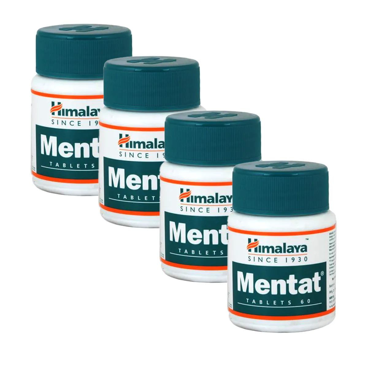 Himalaya Mentat Tablet 60tab, Pack of 4