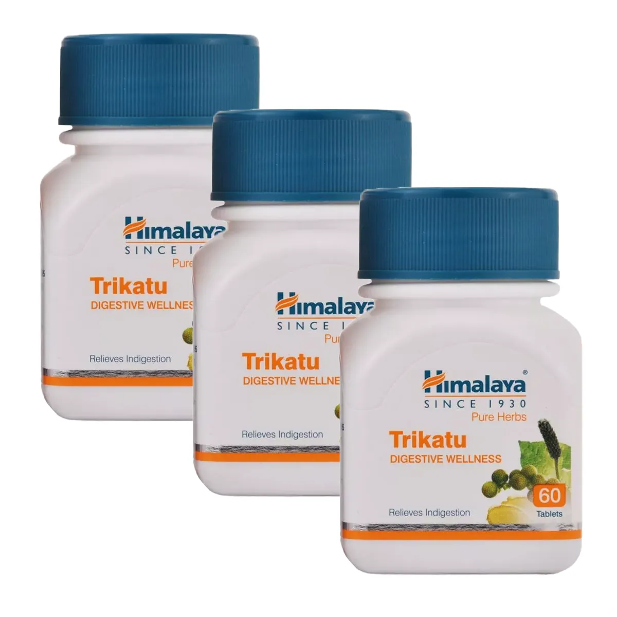Himalaya Trikatu Tablet 60tab, Pack of 3